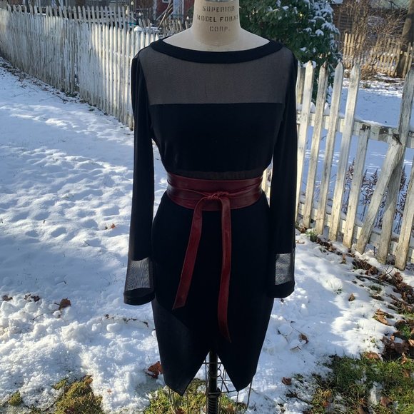 💗 HOST PICK 💗   Joseph Ribkoff Black/Nude Stretchy Top - Picture 13 of 13